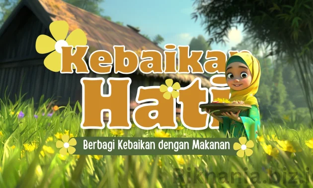 Cerita Anak Muslim Kebaikan Aisha Berbagi Kebaikan dengan Makanan