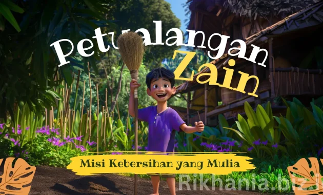 Cerita Anak Muslim Petualangan Zain Misi Kebersihan yang Mulia