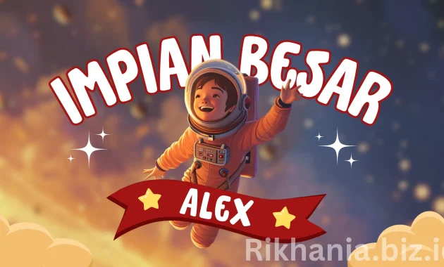 Cerita Animasi Anak Impian Besar Alex