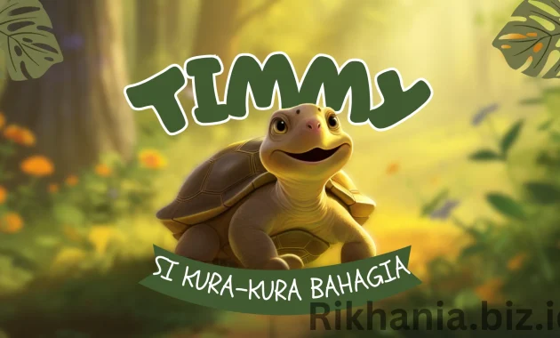 Cerita Animasi Anak Timmy Si Kura-kura Bahagia